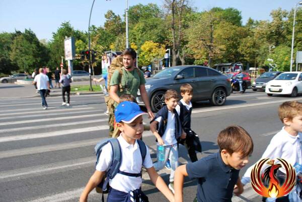 Imagine din tabăra „Supraviețuire Urbană”